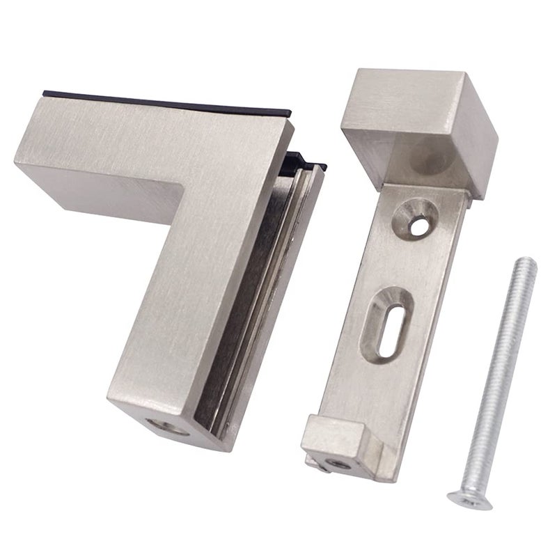 Wolfride 4Pcs Glass Shelf Brackets, Adjustable Glass Shelves Wall Mount Floating Shelf Brackets - Image 3
